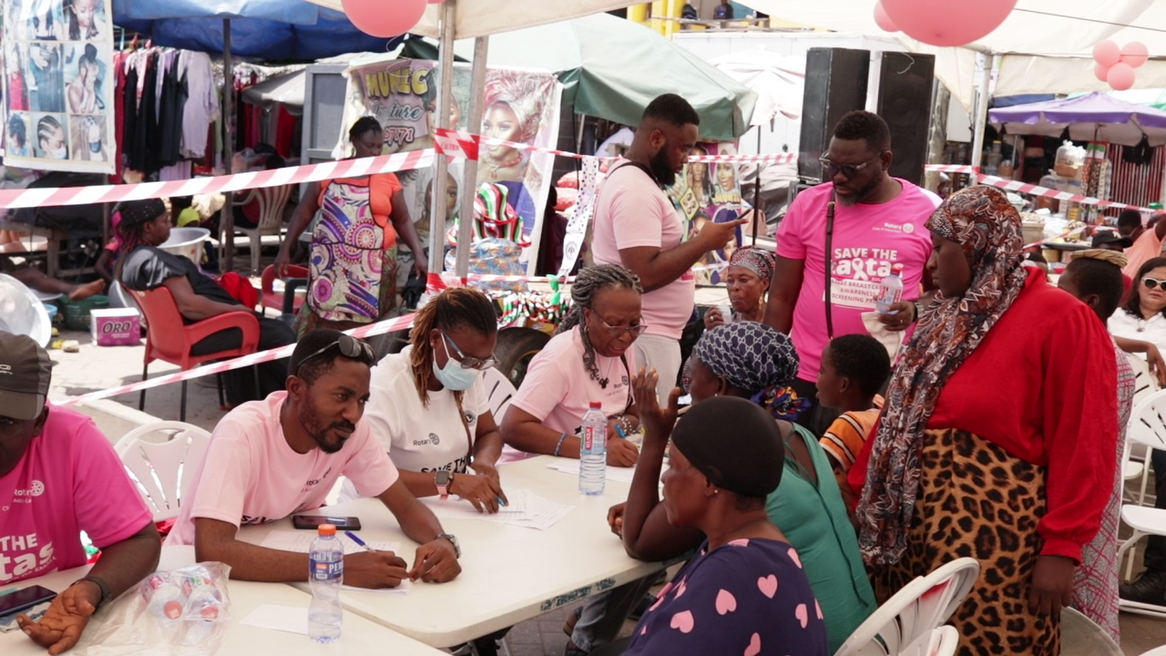 Rotary Clubs in Ghana undertakes breast cancer awareness project