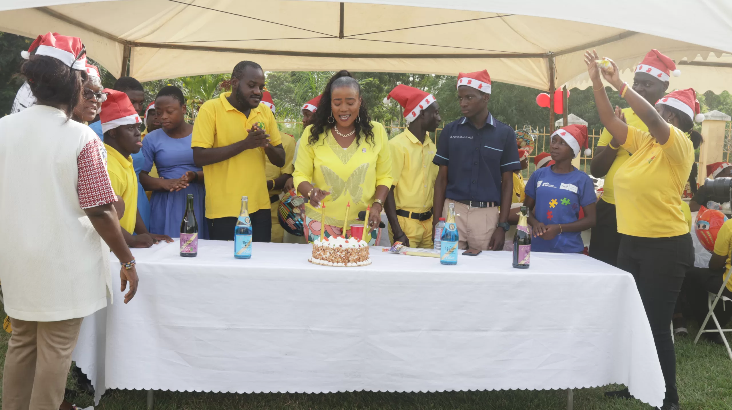 Christmas: Rotary Club of Accra West Holds Party For Children With Special Needs