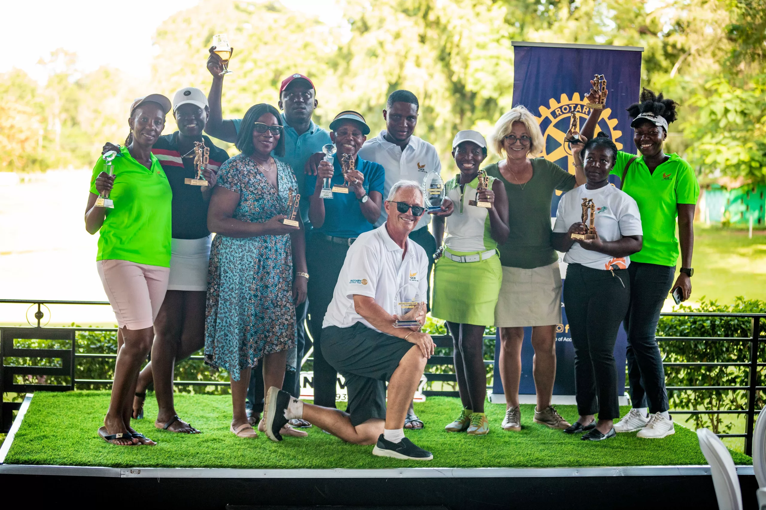 Rotary Club of Accra Airport Hosts Charity Golf Tournament