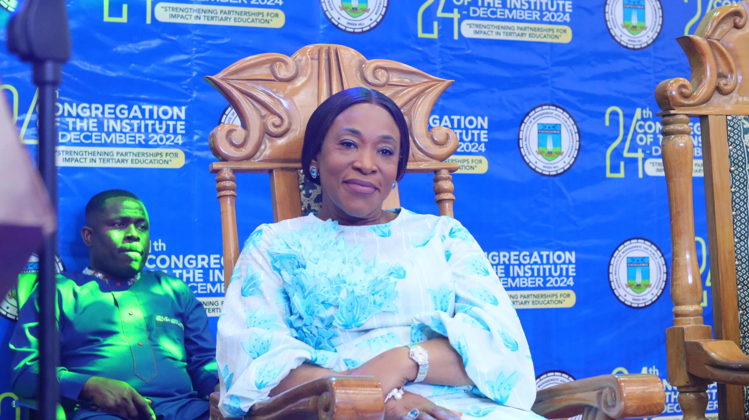 Shirley Ayorkor Botchwey Urges Graduates to Embrace Global Partnerships for Success